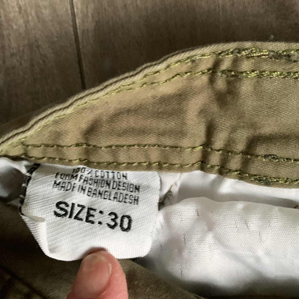 100% cotton cargo pants - Picture 3 of 5
